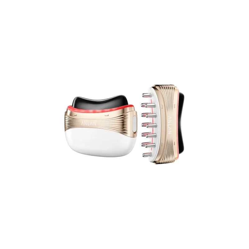 ANLAN 02-AGSY53-02A 2-in-1 Face and Head Massager